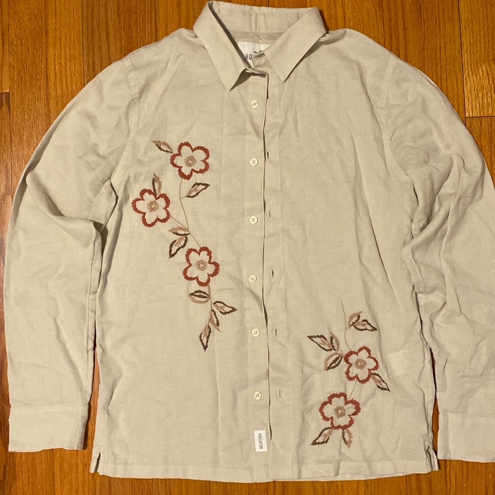Hollister Pattern Jacquard Shirt